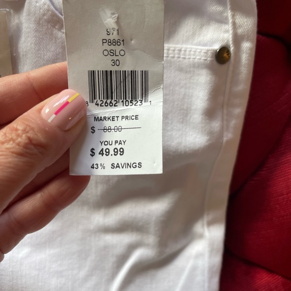 Pistola white stretch jeans - Picture 3 of 4